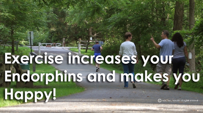 exercise makes you happy
