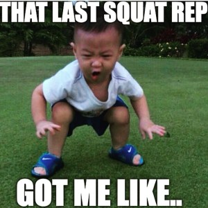 last squat rep