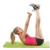 vertical leg crunch