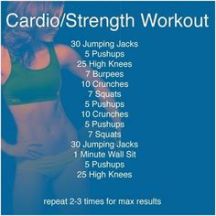 cardio strength blue