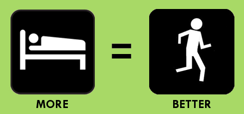 more rest equals better running