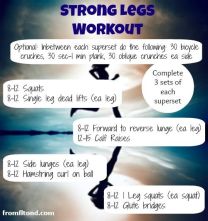 strong legs workout