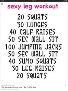 Sexy Leg Workout