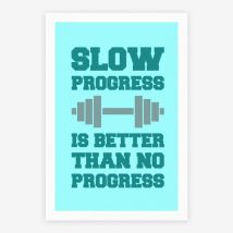 slow progress better than no progress