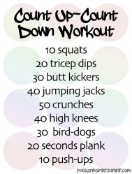 Count Up Count Down Workout