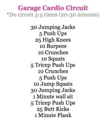 Garage Cardio Circuit