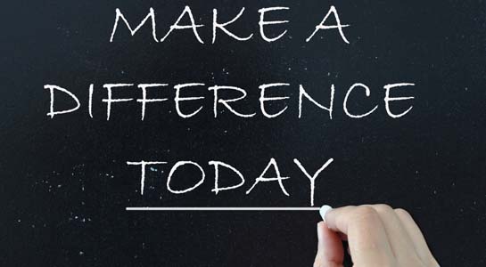 Make a difference