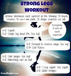 Strong Legs Workout