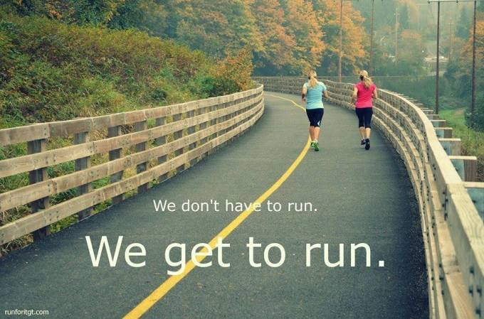 get to run