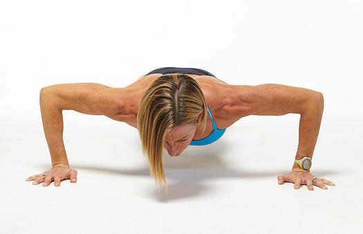 wide grip push up