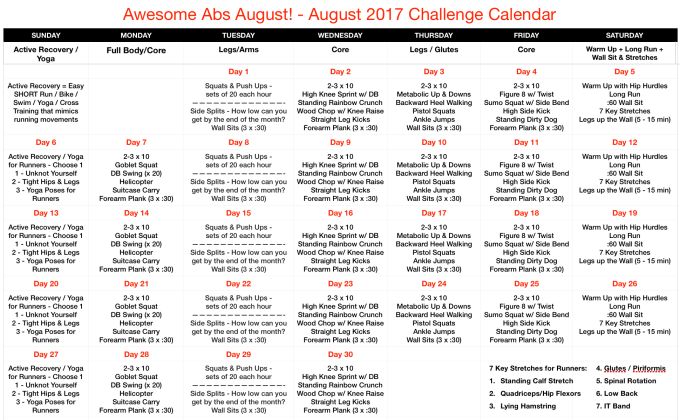 August 2017 Challenge - Final