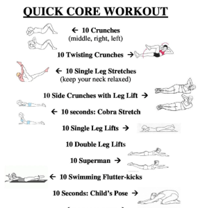 Quick Core Workout