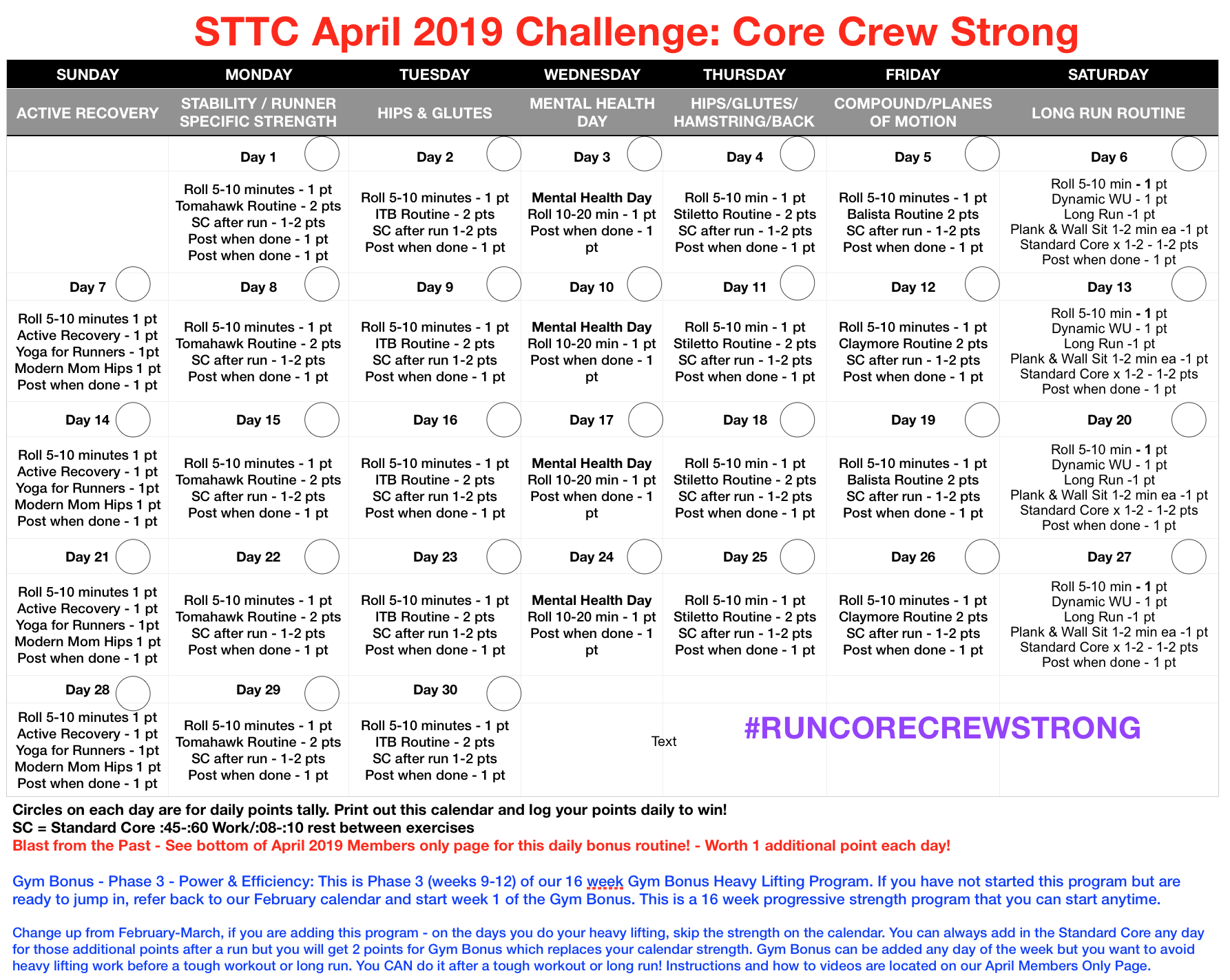April 2019 Challenge